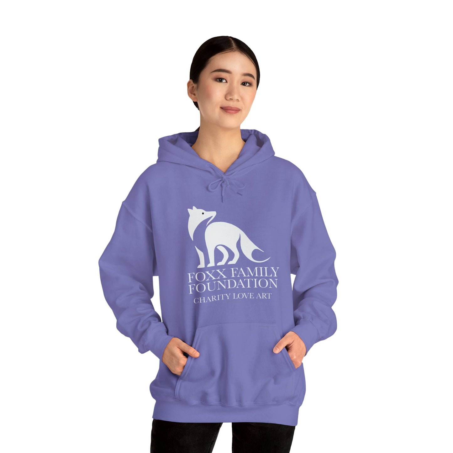 Foxx Family Basic Hoodie (White logo)