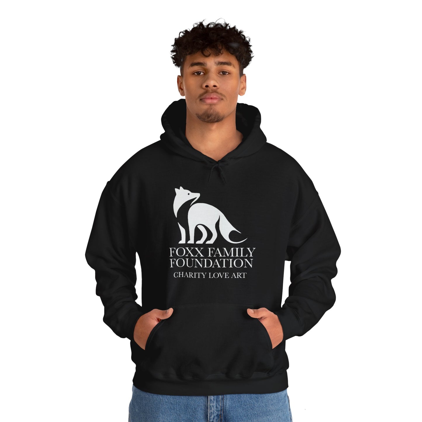 Foxx Family Basic Hoodie (White logo)