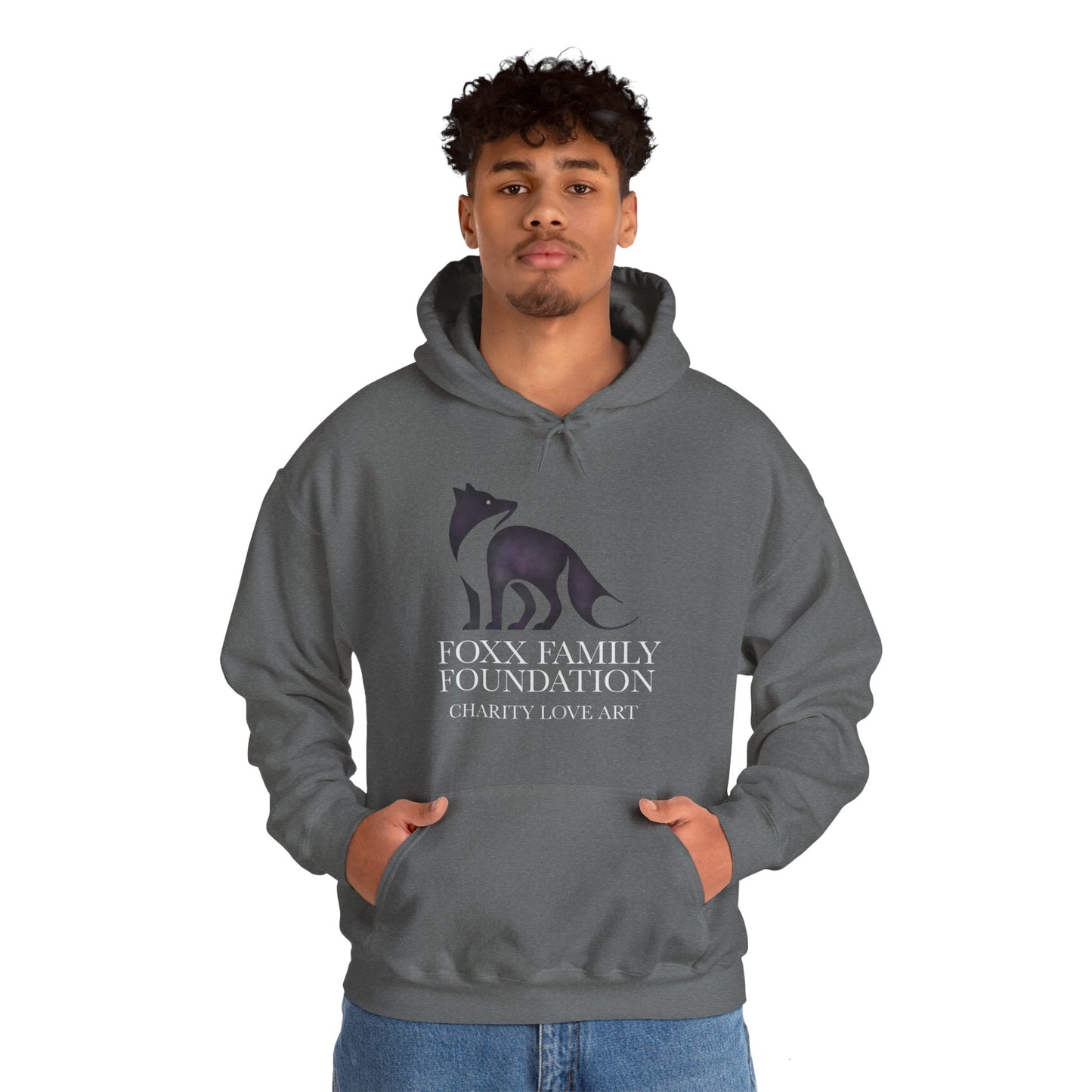 Foxx Family Purple Clouds Hoodie