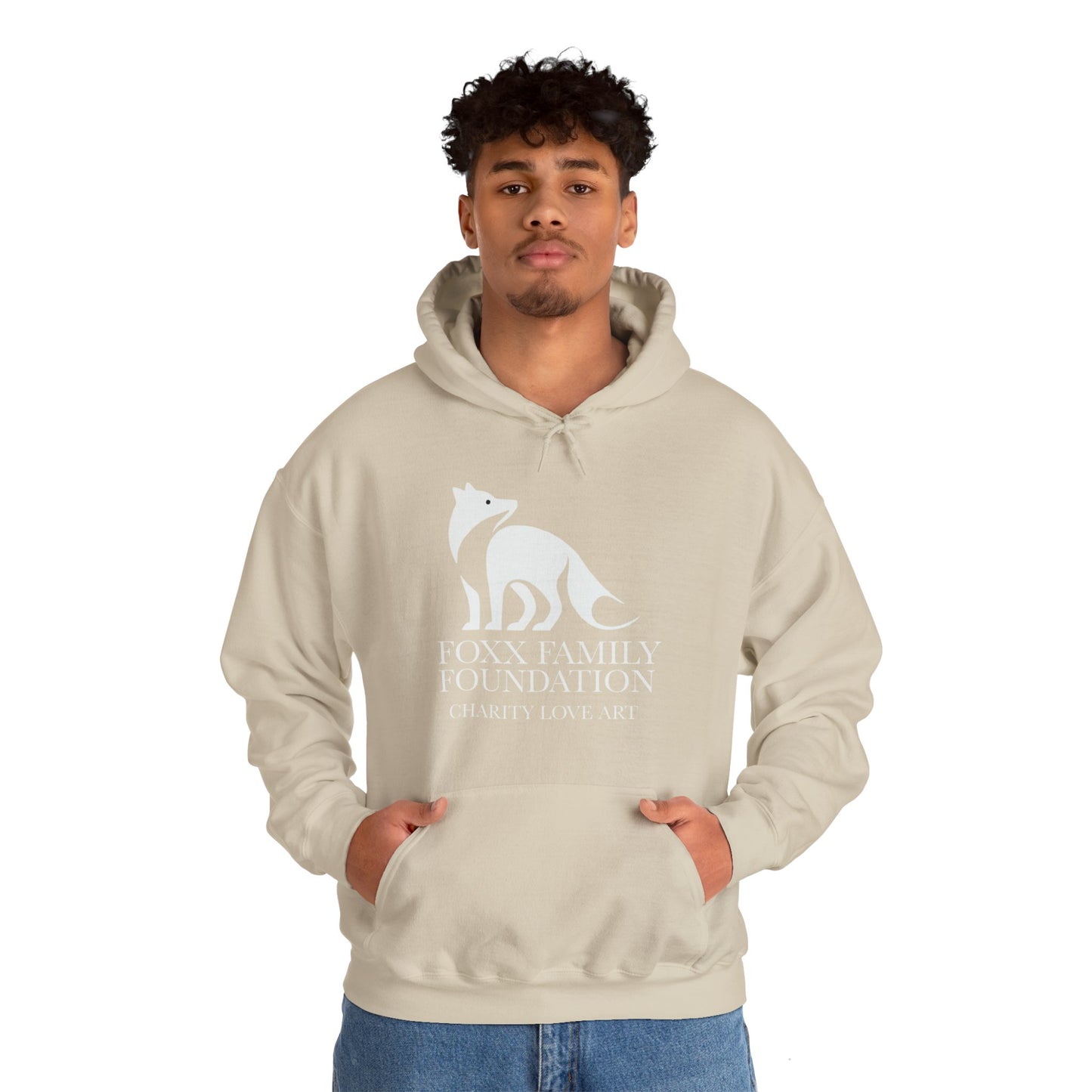 Foxx Family Basic Hoodie (White logo)