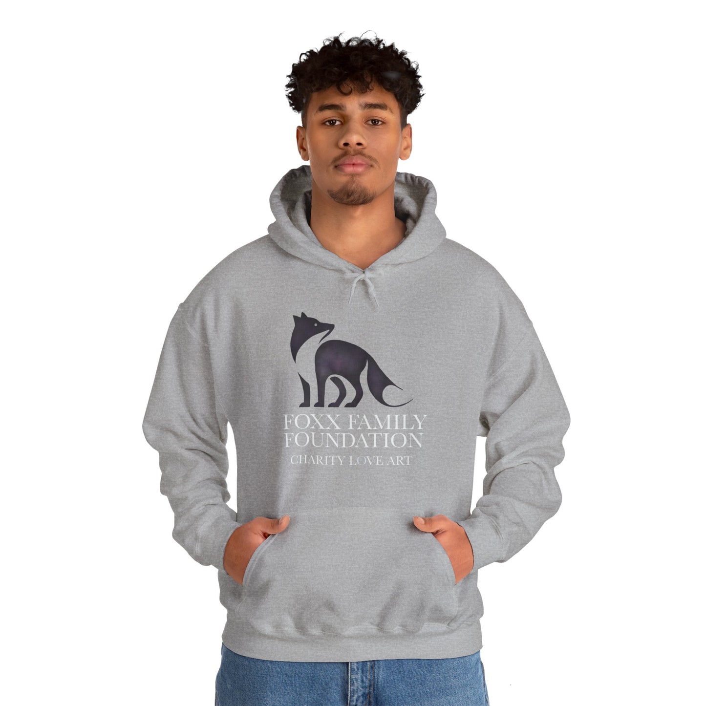 Foxx Family Purple Clouds Hoodie