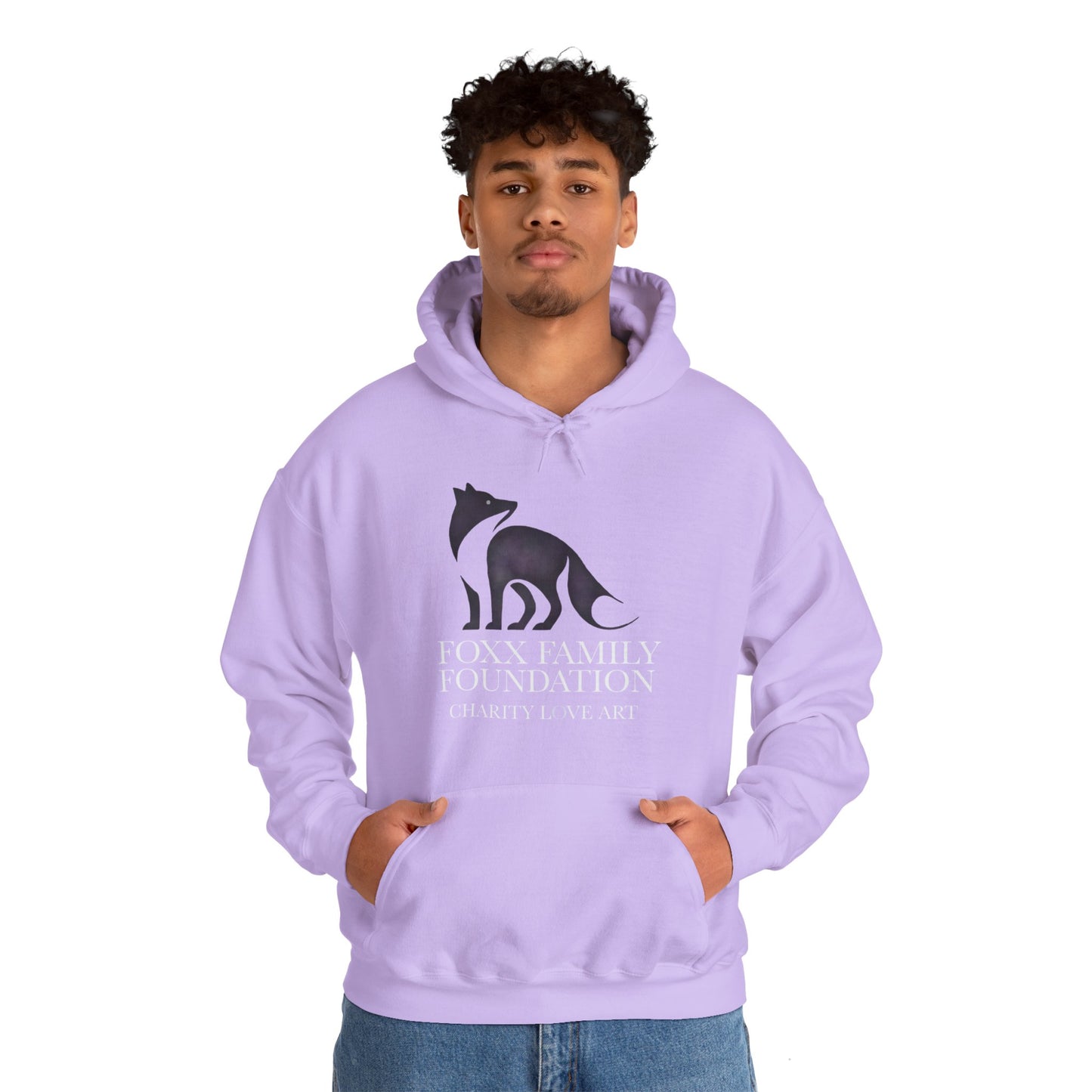 Foxx Family Purple Clouds Hoodie