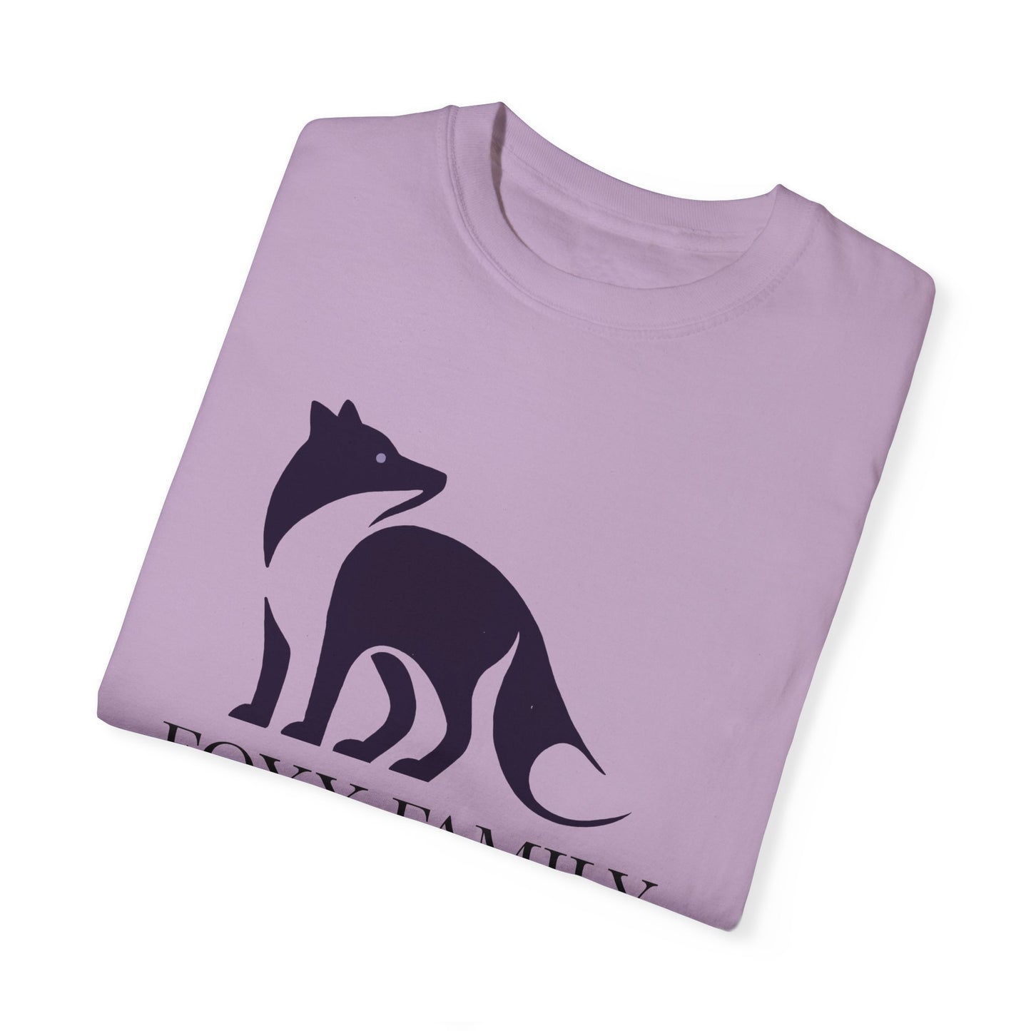 Foxx Family Basic Tee (Deep Purple logo)