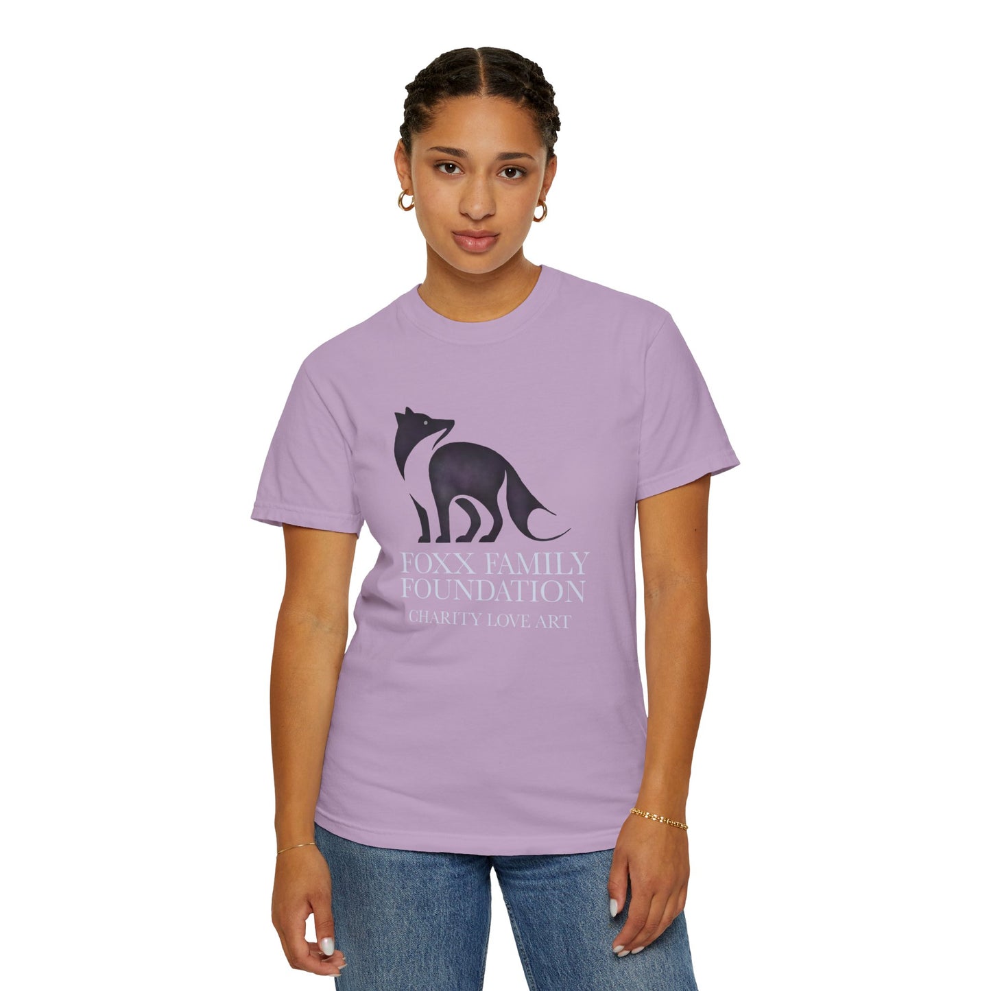 Foxx Family Purple Clouds Tee