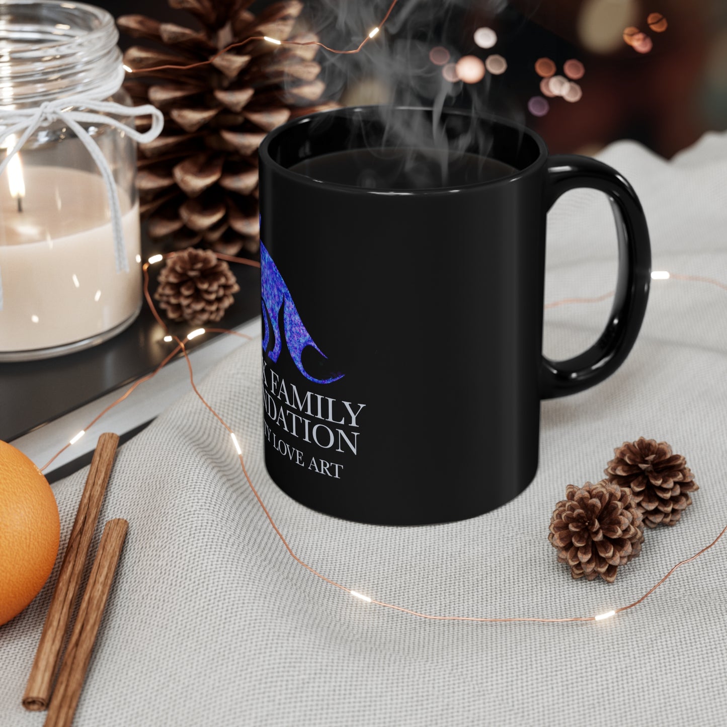 Foxx Family Mug- Blue Galaxy