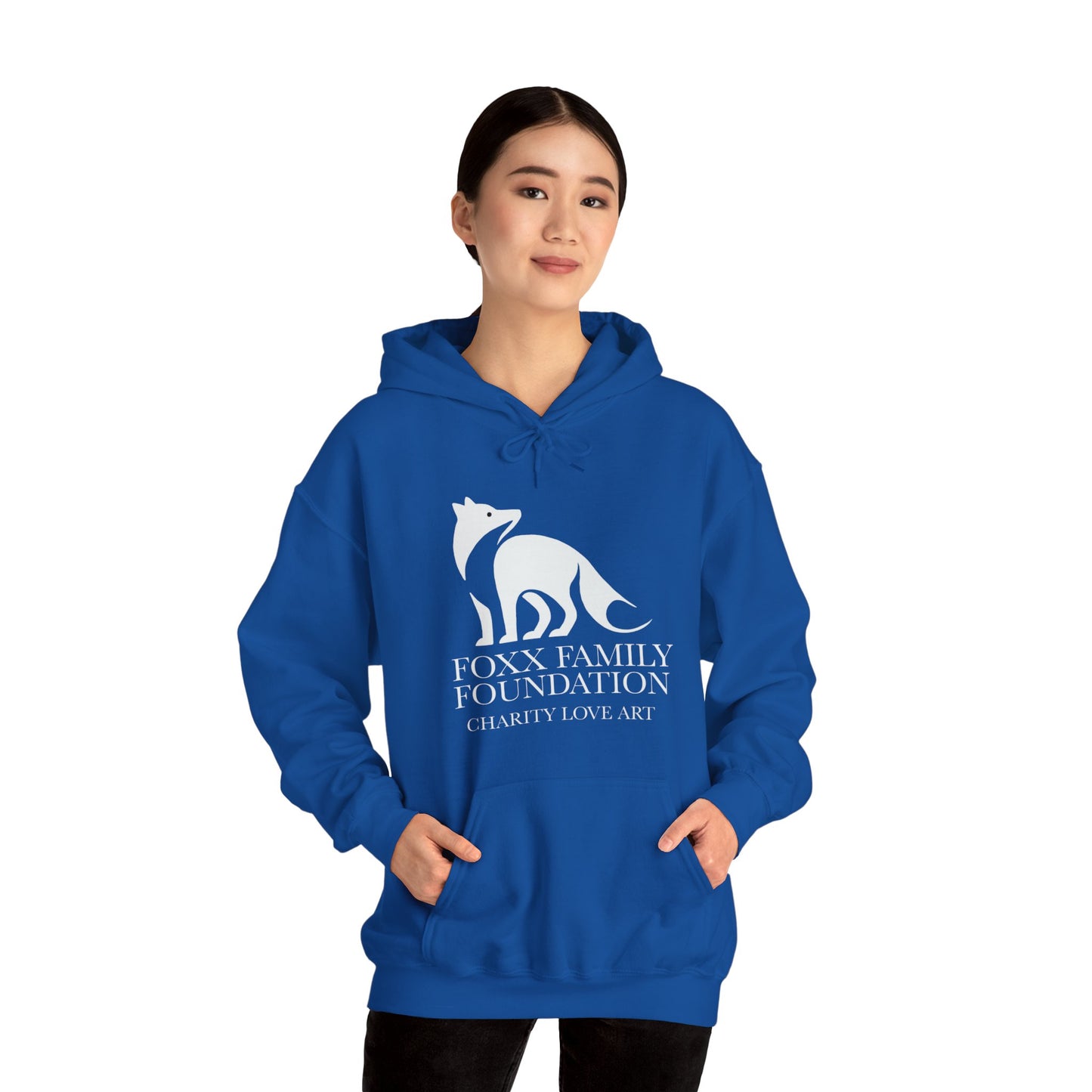 Foxx Family Basic Hoodie (White logo)