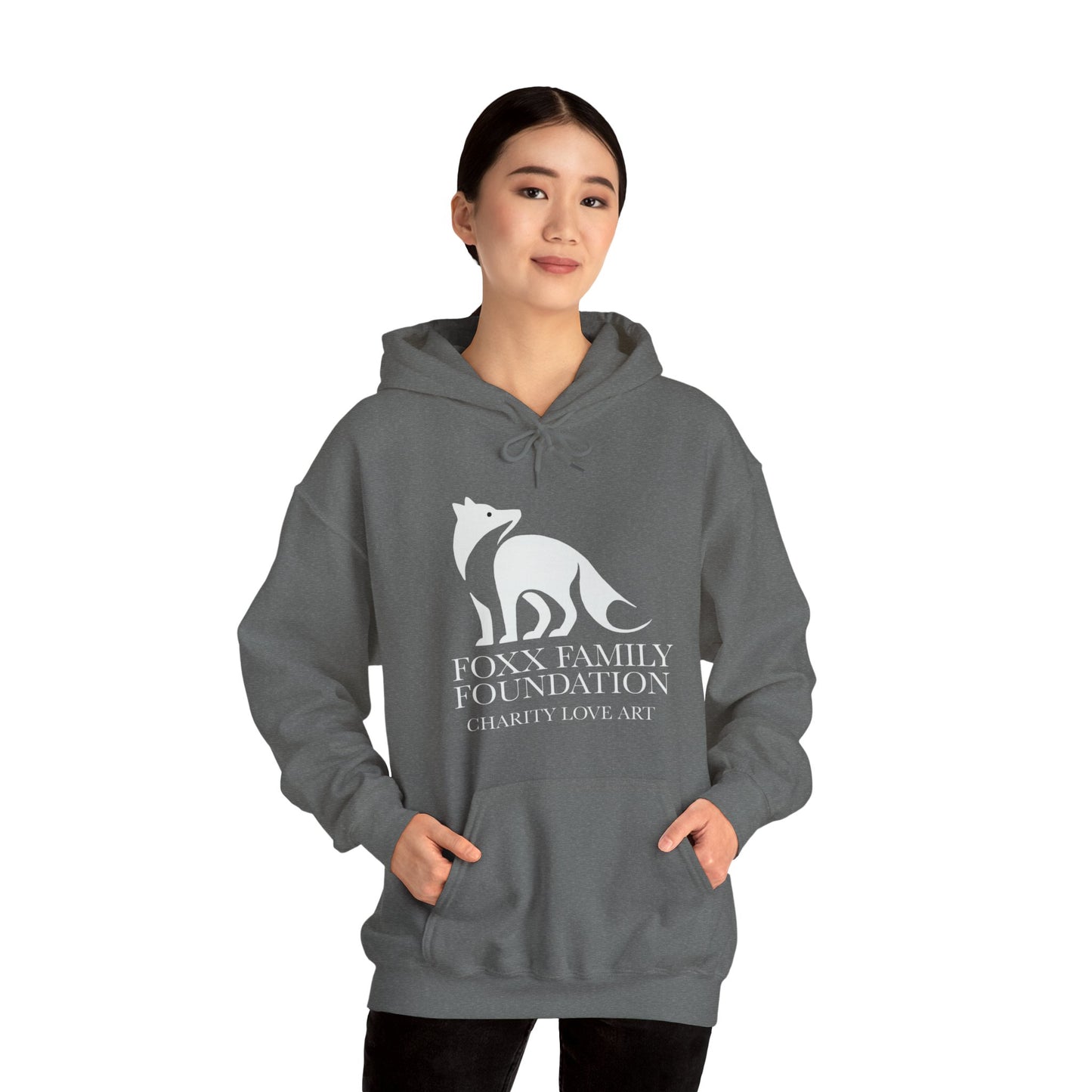 Foxx Family Basic Hoodie (White logo)