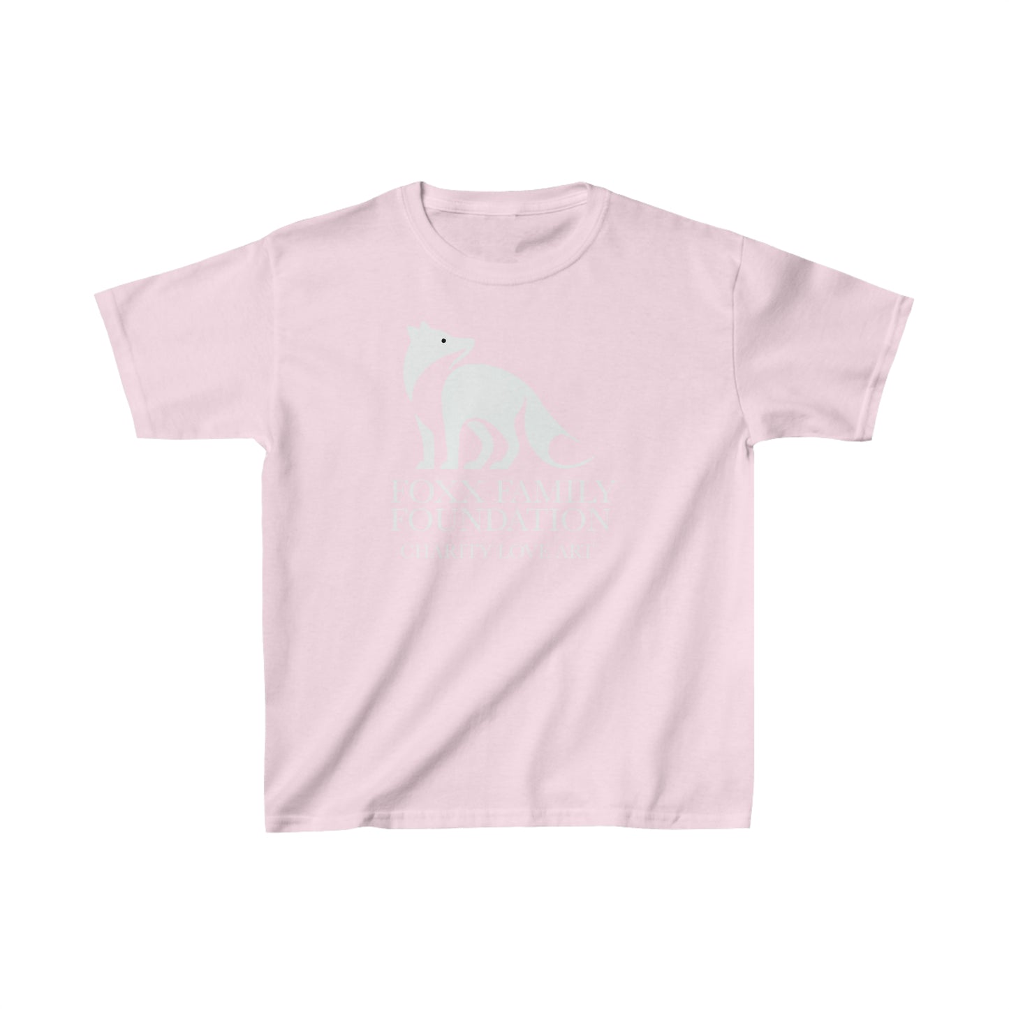 Foxx Family Youth Tee ( White Logo)