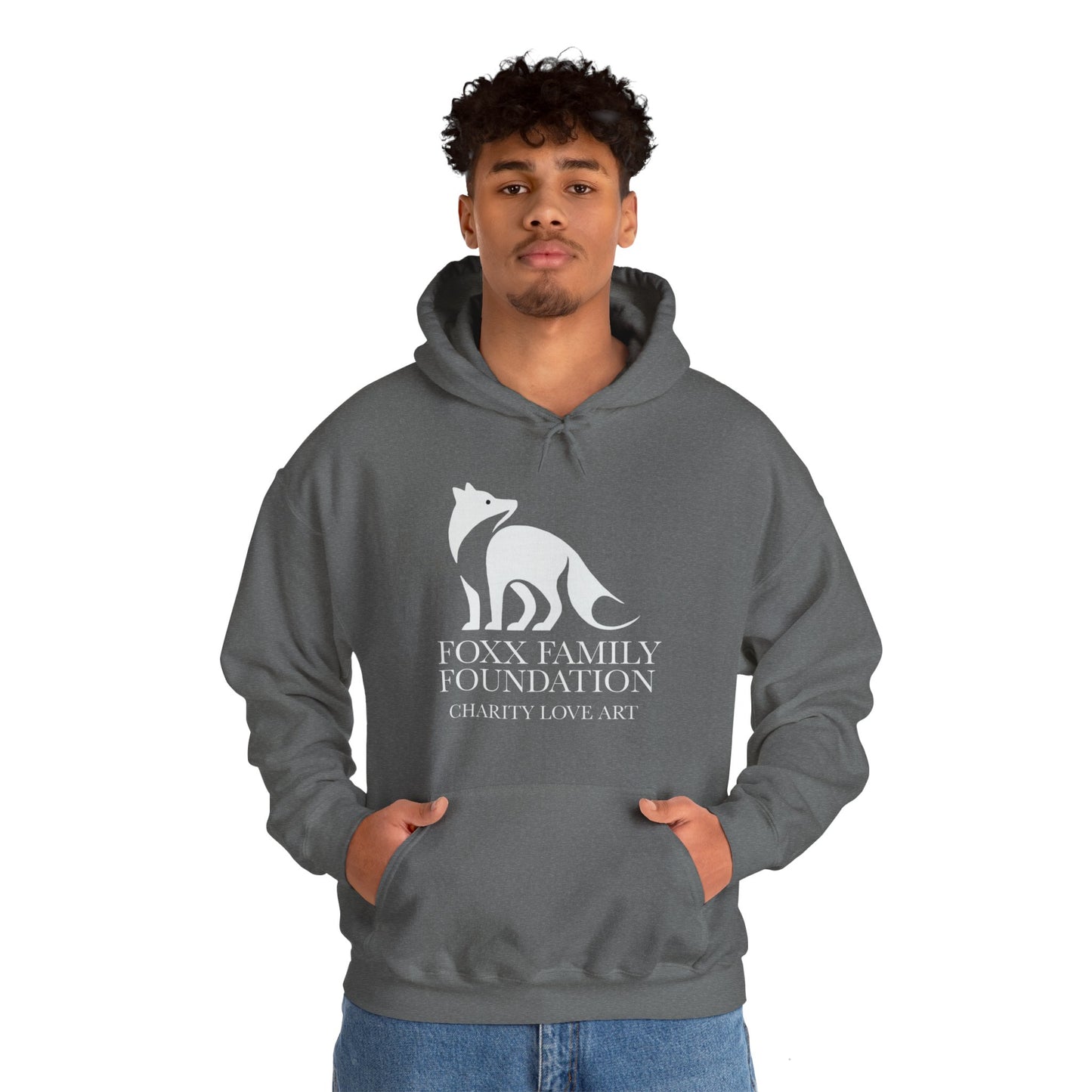 Foxx Family Basic Hoodie (White logo)