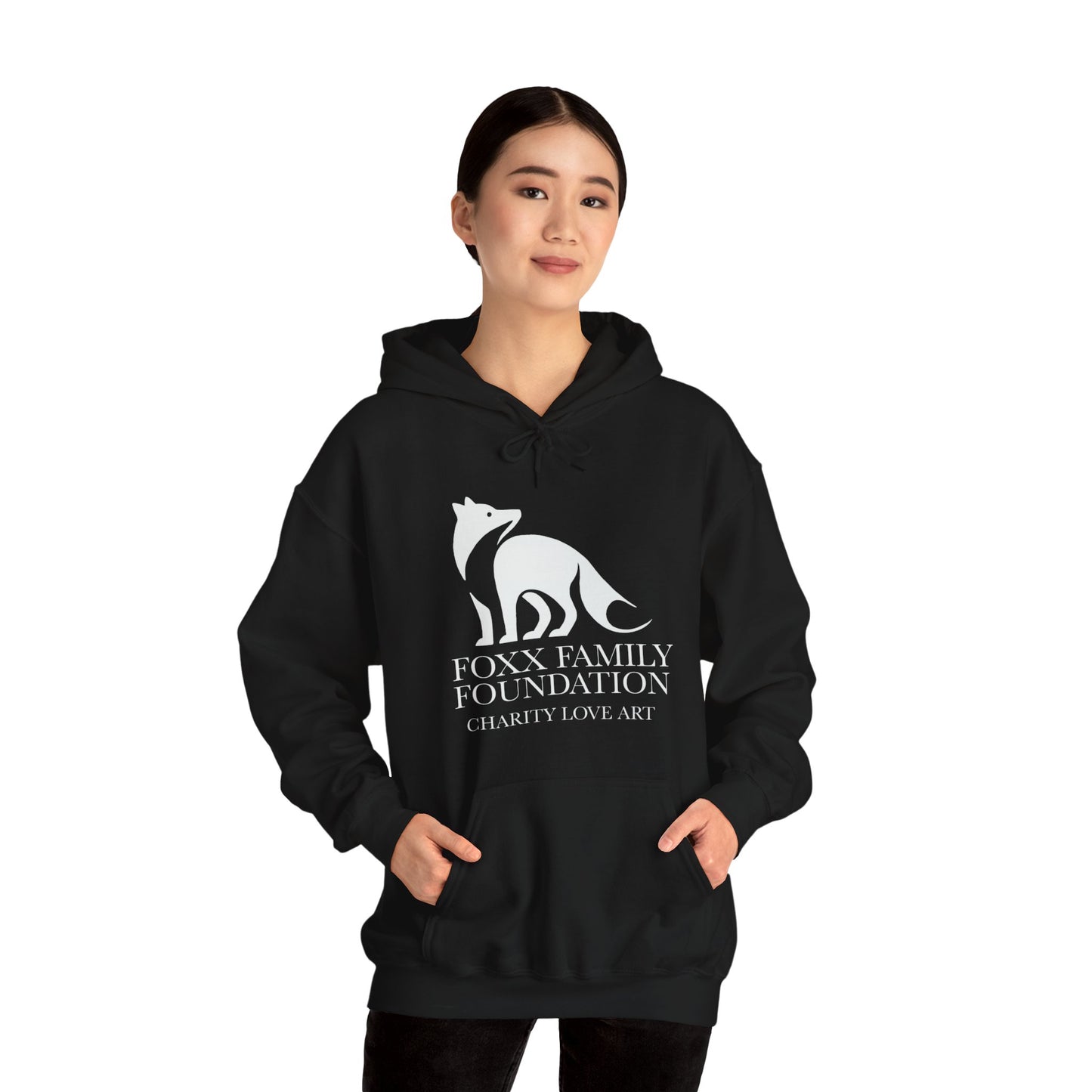 Foxx Family Basic Hoodie (White logo)